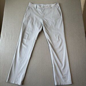 Southern Tide Pants Mens 34x32 Gray Jack Performance Golf Casual Wicking Outdoor